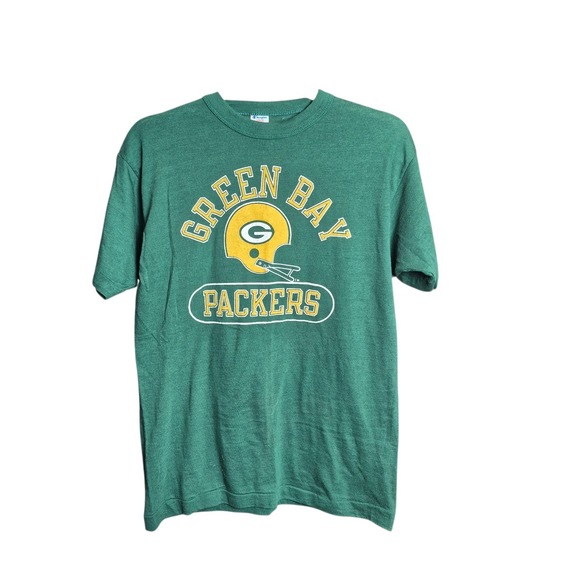VTG Green Bay Packers Champion Mens Large Single Stitch T Shirt Made USA - Picture 2 of 6